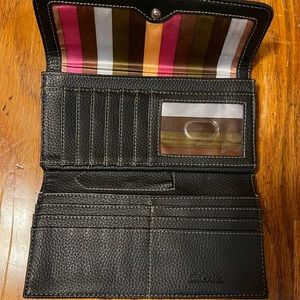 Clarks Leather Trifold Wallet